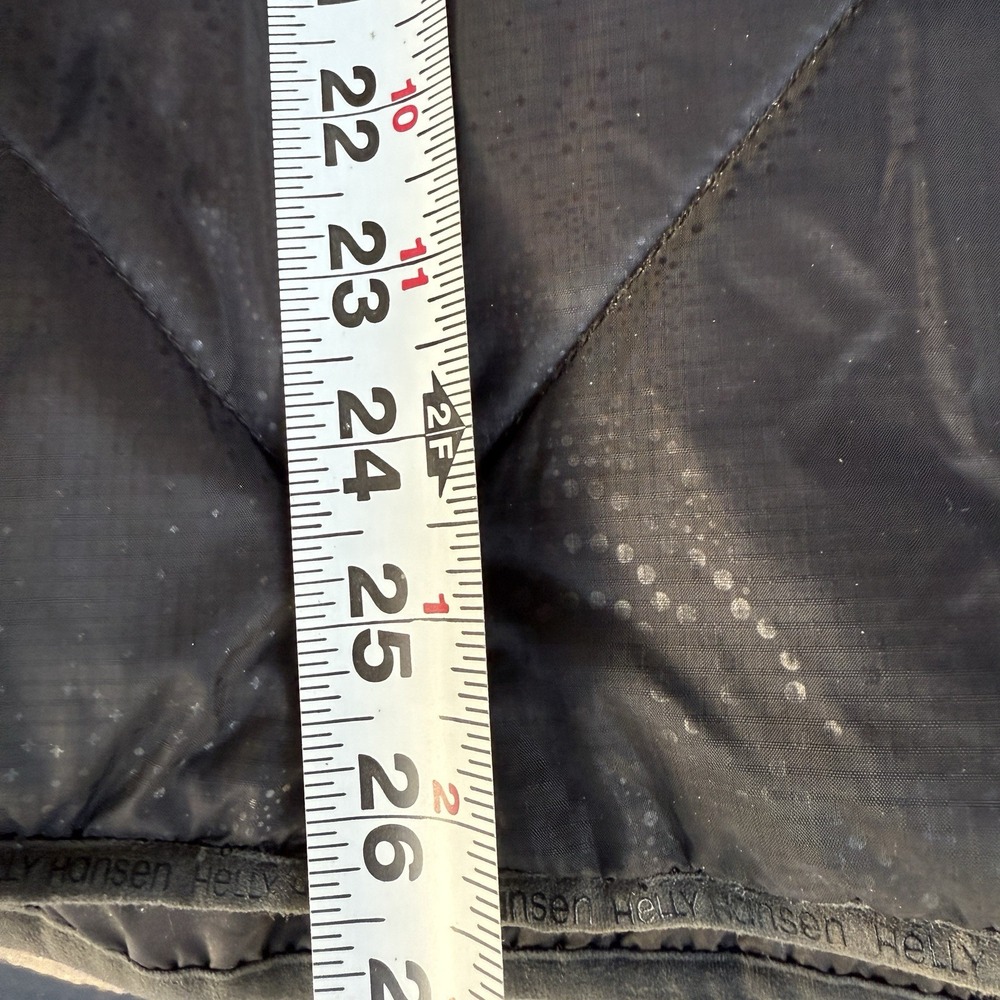 Helly Hansen Black Puffer Jacket With Swirl Detail Size XL - Picture 8 of 9